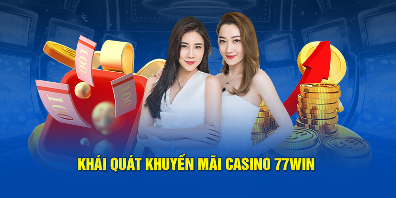 Khái quát khuyến mãi casino 77win