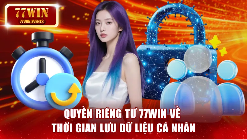 Quyền riêng tư 77win về thời gian lưu dữ liệu